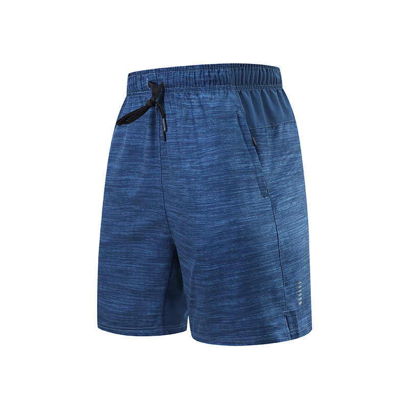 Summer Men's Gyms Shorts Bodybuilding Clothing Men Fitness Zipper Pathwork Workout Cotton Shorts