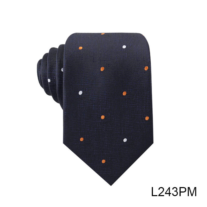 Mens Fashion Vintage Casual Striped Hand-tied Tie