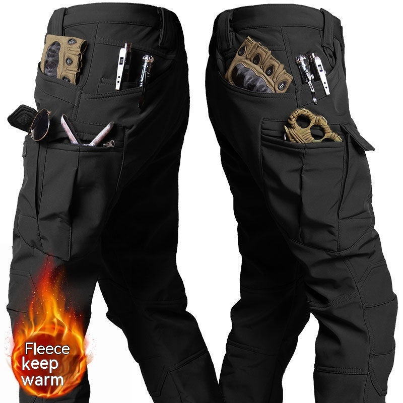 Winter Men's Camouflage Workwear And Assault Suit Set