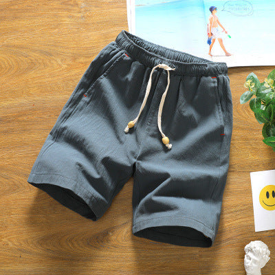 Half-And-Half-Six-Point Summer Breathable Summer Thin Shorts