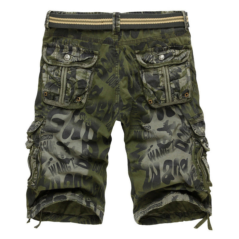 Men's summer camouflage overalls