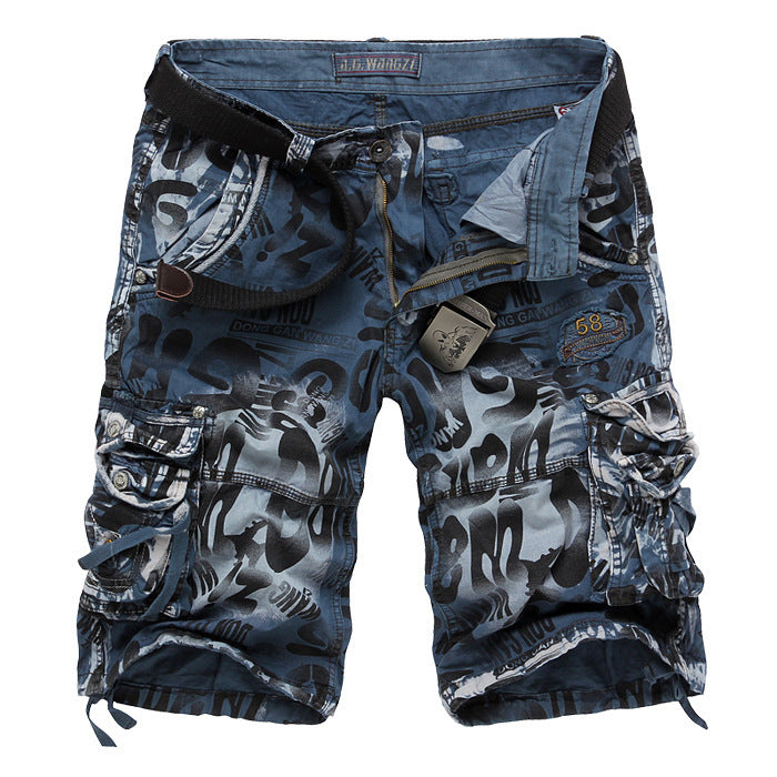 Men's summer camouflage overalls