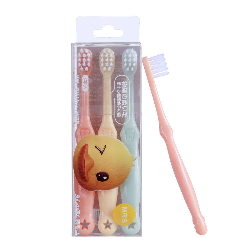 Children's Toothbrush Feathers Are Fine And Silky