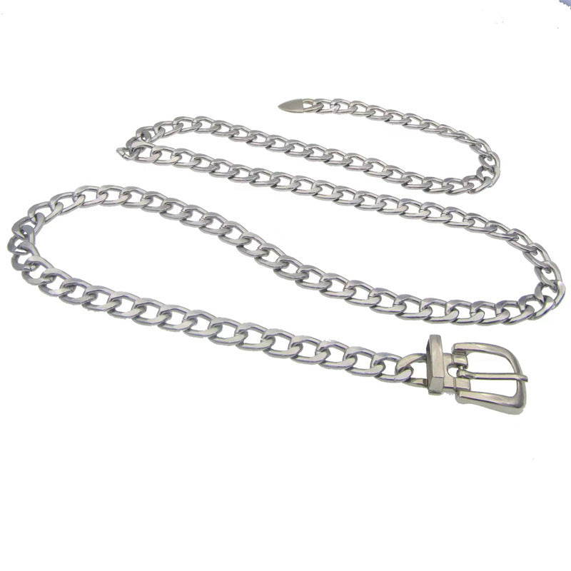 Jewelry European And American Exaggerated Personality Metal Waist Chain Simple
