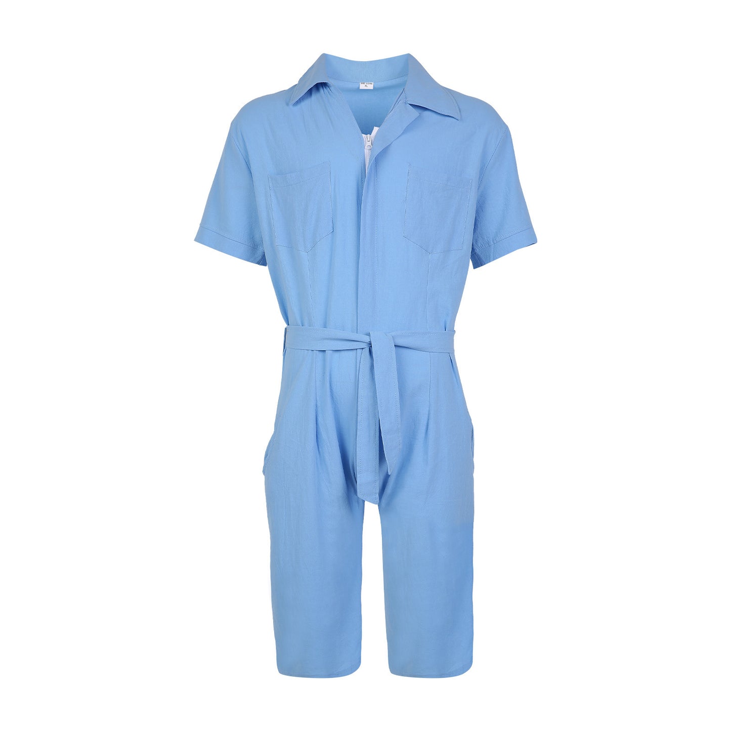 Casual Sports Jumpsuit Suit Men's Loose Short Sleeve T-shirt Shorts Set Suit
