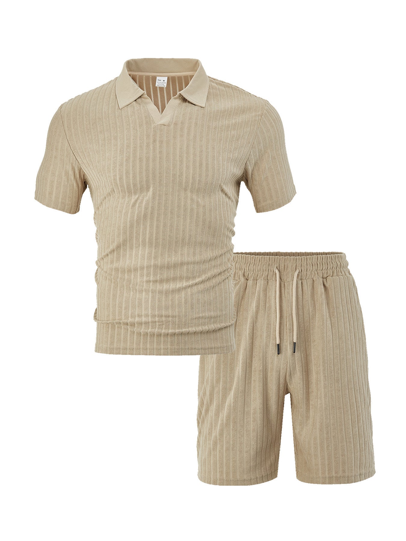 Men's Breathable Figured Cloth Crew Neck Casual Sports Suit