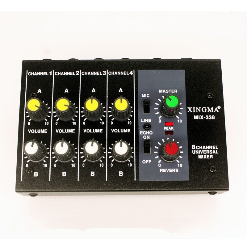 Microphone Audio Connection Splitter Multiple Mixing