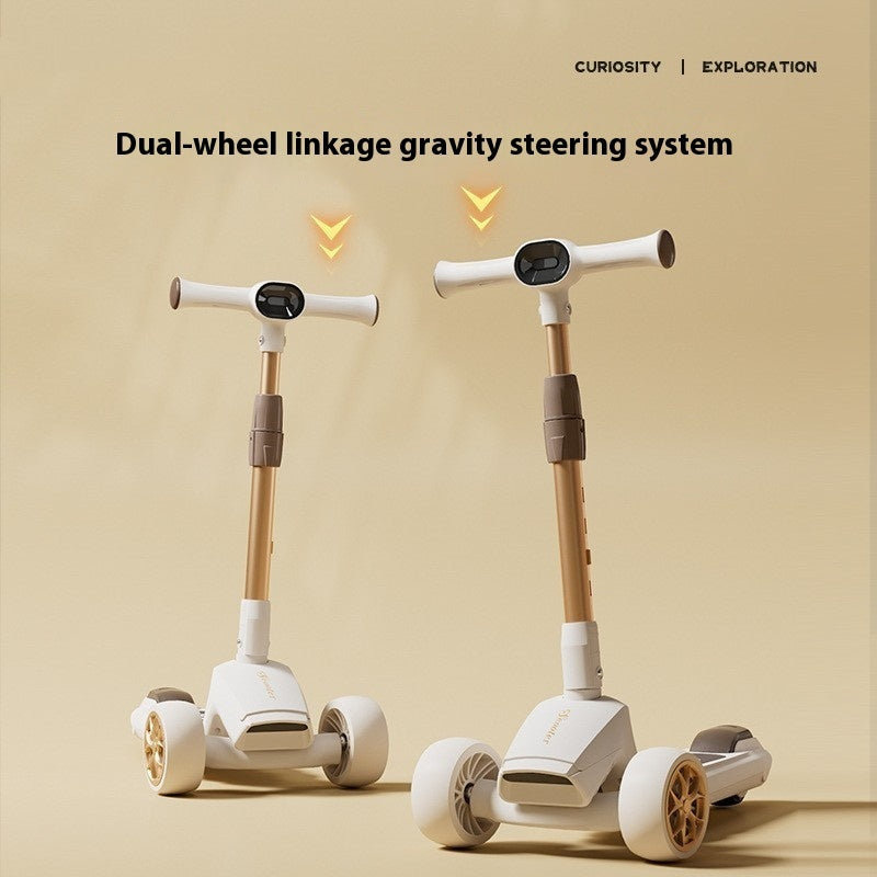 Foldable Scooter Music And Lighting