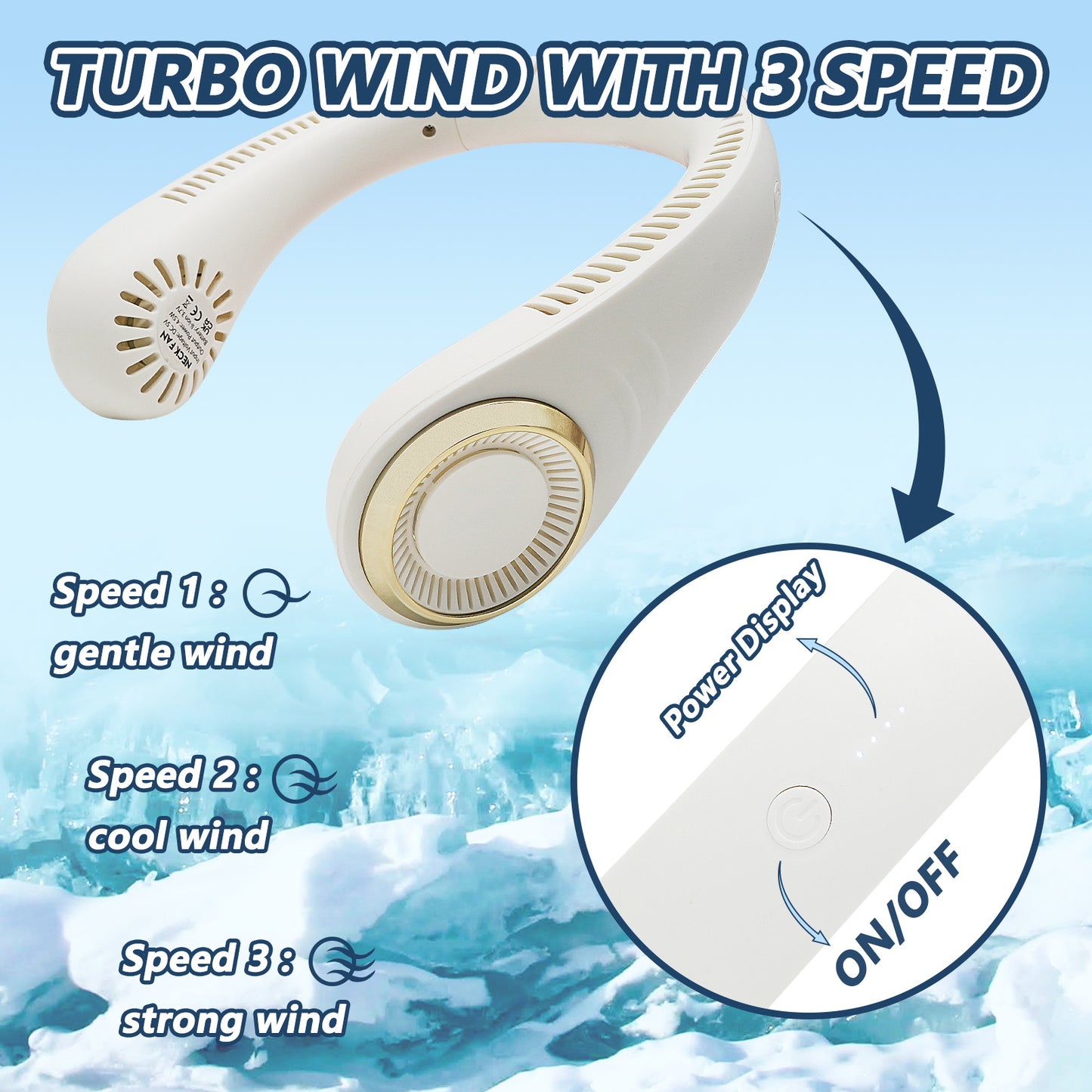 Turbo Neck-hanging Fan - An Ideal Choice For Summer Outdoors