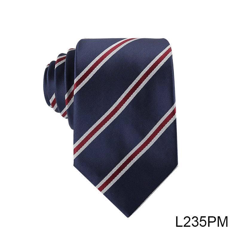 Mens Fashion Vintage Casual Striped Hand-tied Tie