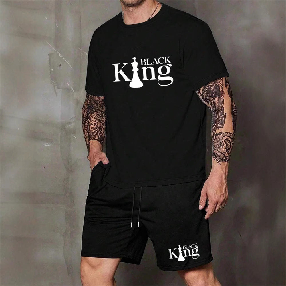 Personality Men's 3D Digital Printing Suit