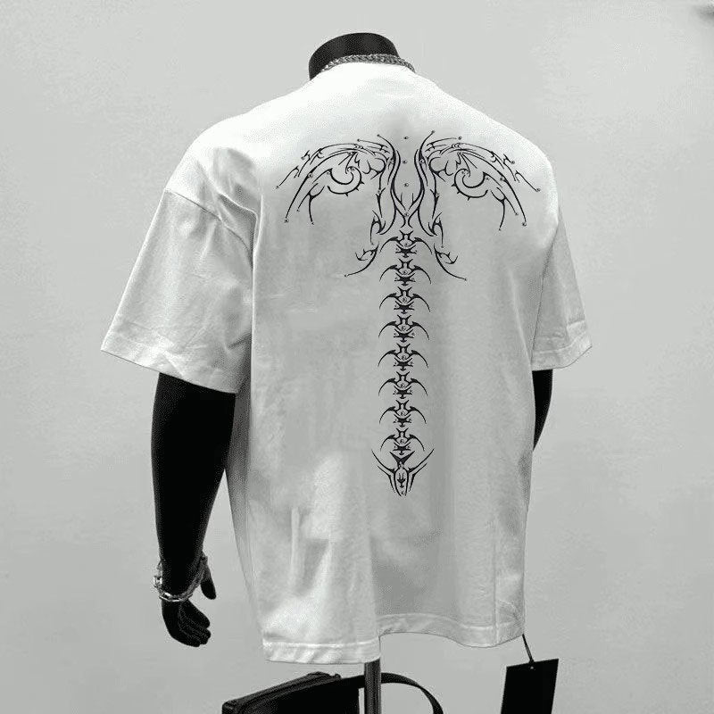 Couple Loose Letter Short Sleeve