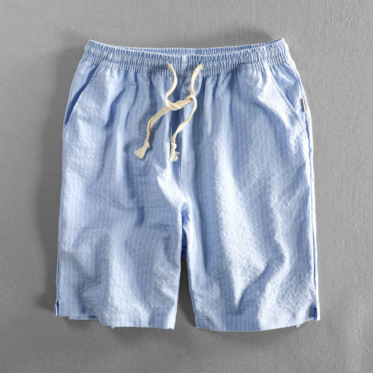Men's Striped Casual Loose Straight Pants