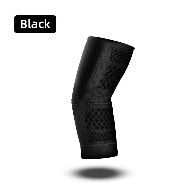 Sports Elbow Guard Four-sided Elastic Compression Knit Breathable Nylon Elbow Pads