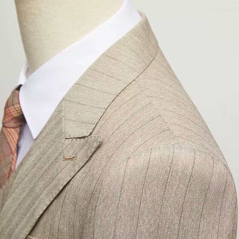 Groom Slim-fitting Suit Three-piece Suit For Men