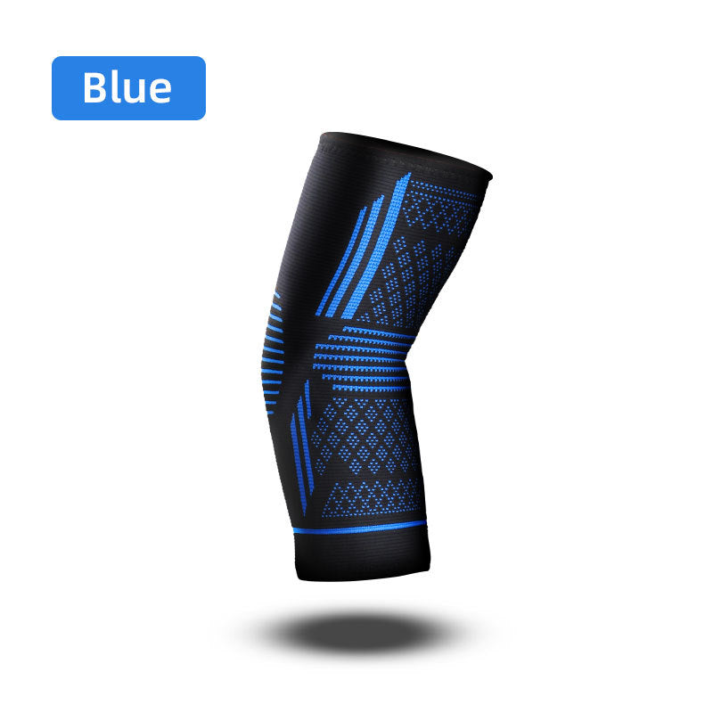 Sports Elbow Guard Four-sided Elastic Compression Knit Breathable Nylon Elbow Pads