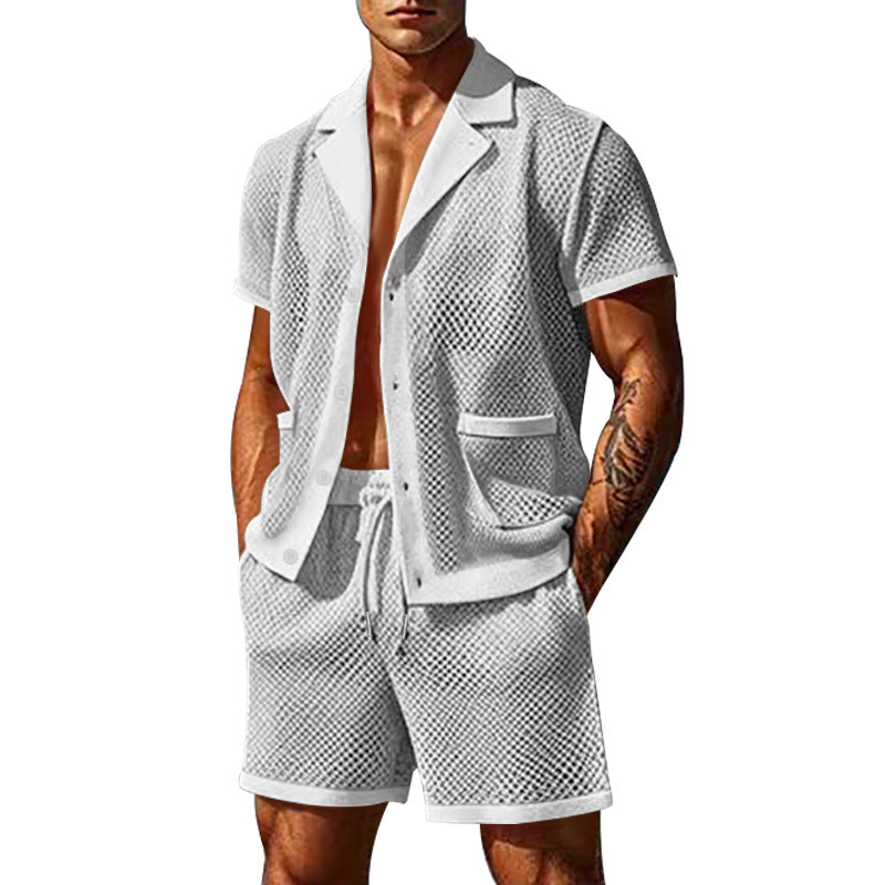 Mesh Breathable Cool Casual Suit