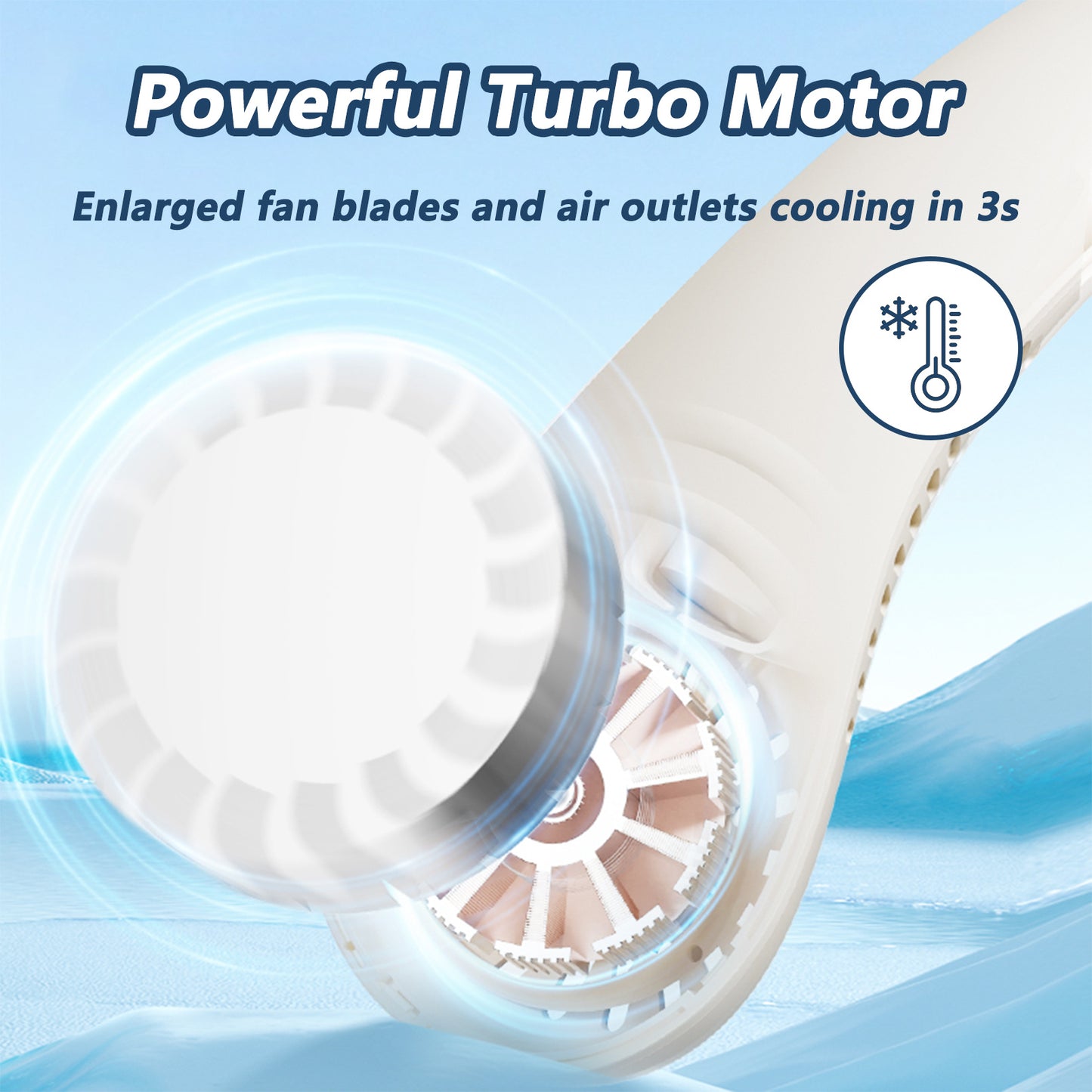 Turbo Neck-hanging Fan - An Ideal Choice For Summer Outdoors