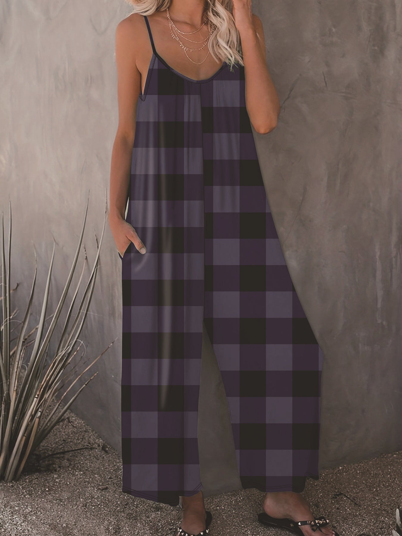 Slip-in Casual Sling Jumpsuit Women