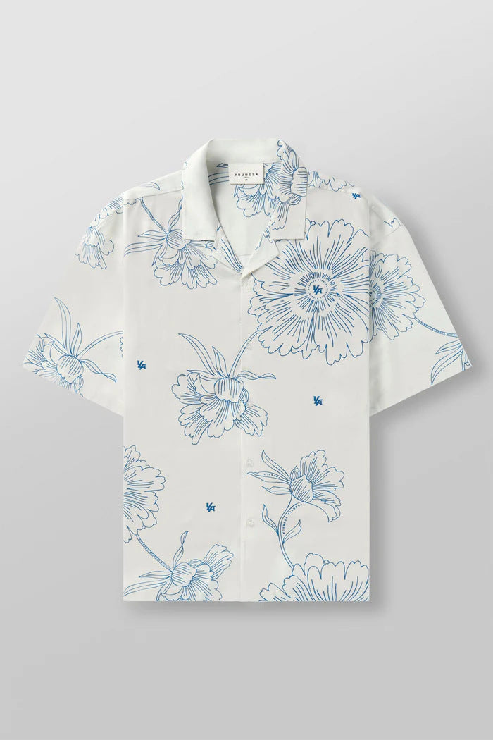Printed Casual Loose Short Sleeves Top