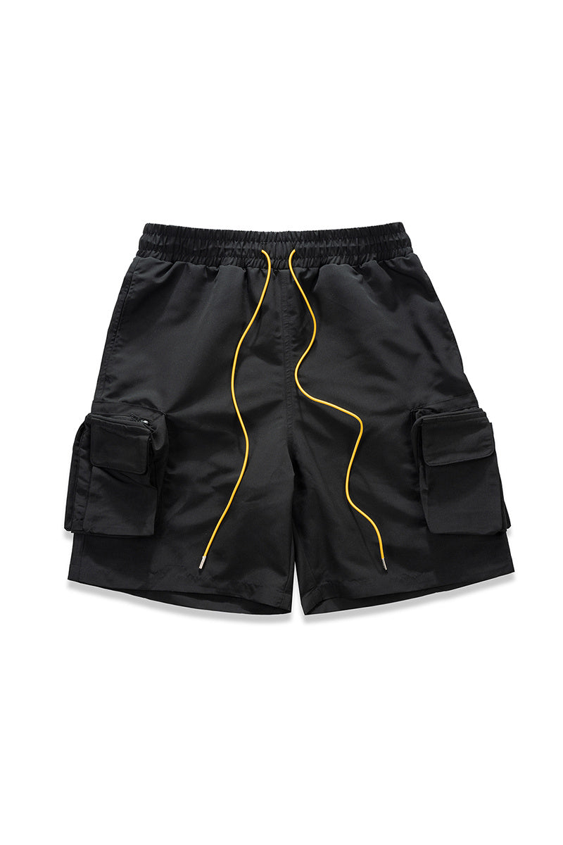 MIJKO Men's Women's Spring Summer New Products Couple Multi-pocket Casual Pants