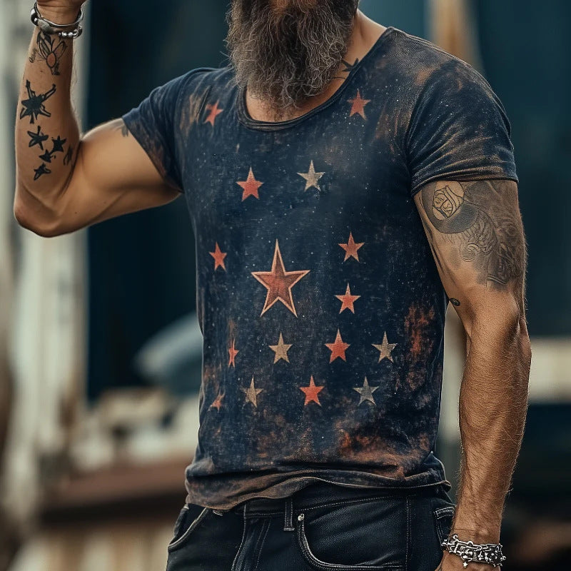 Sale 3D Creative Pattern Short Sleeve T-shirt