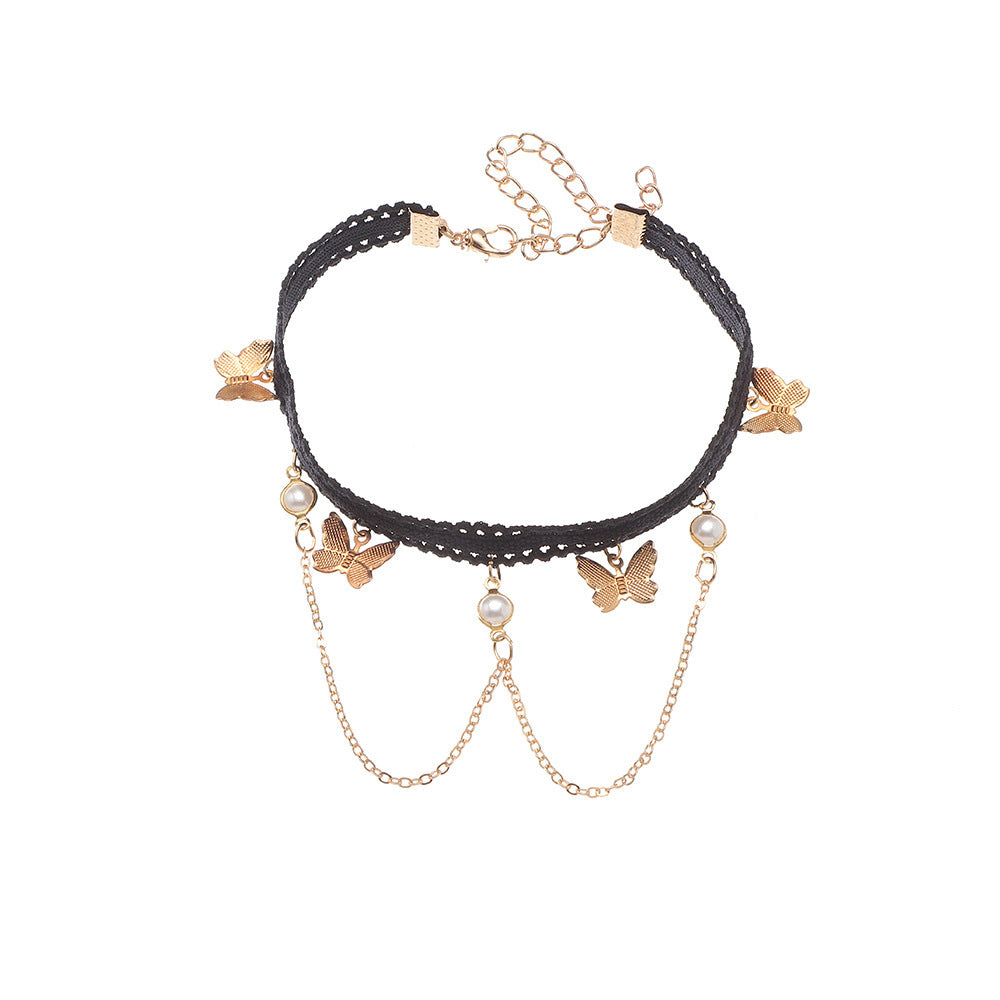 Butterfly Love Armban Diamond Creative Retro Geometric Women's Jewelry