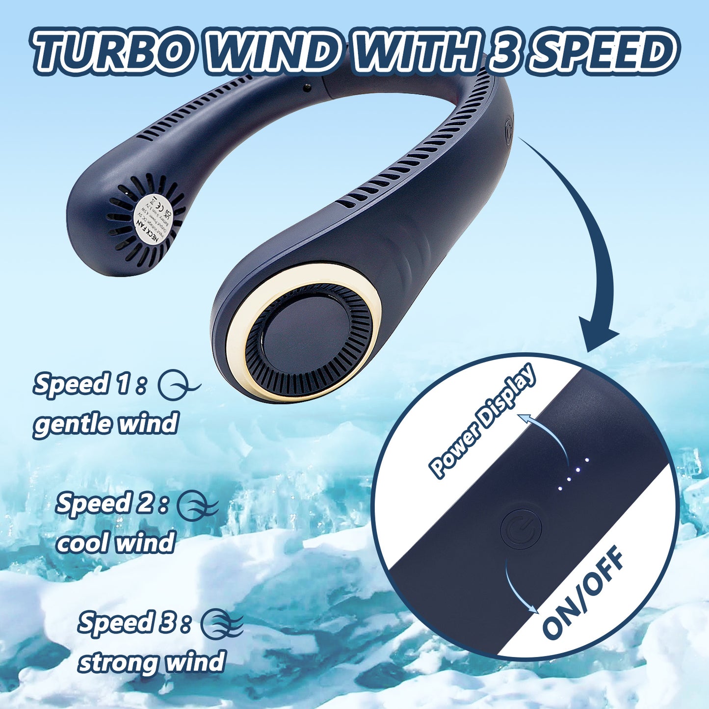 Turbo Neck-hanging Fan - An Ideal Choice For Summer Outdoors
