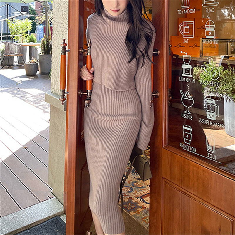 Lazy Style Temperament Pullover Bottoming Shirt Anti-aging Outfits