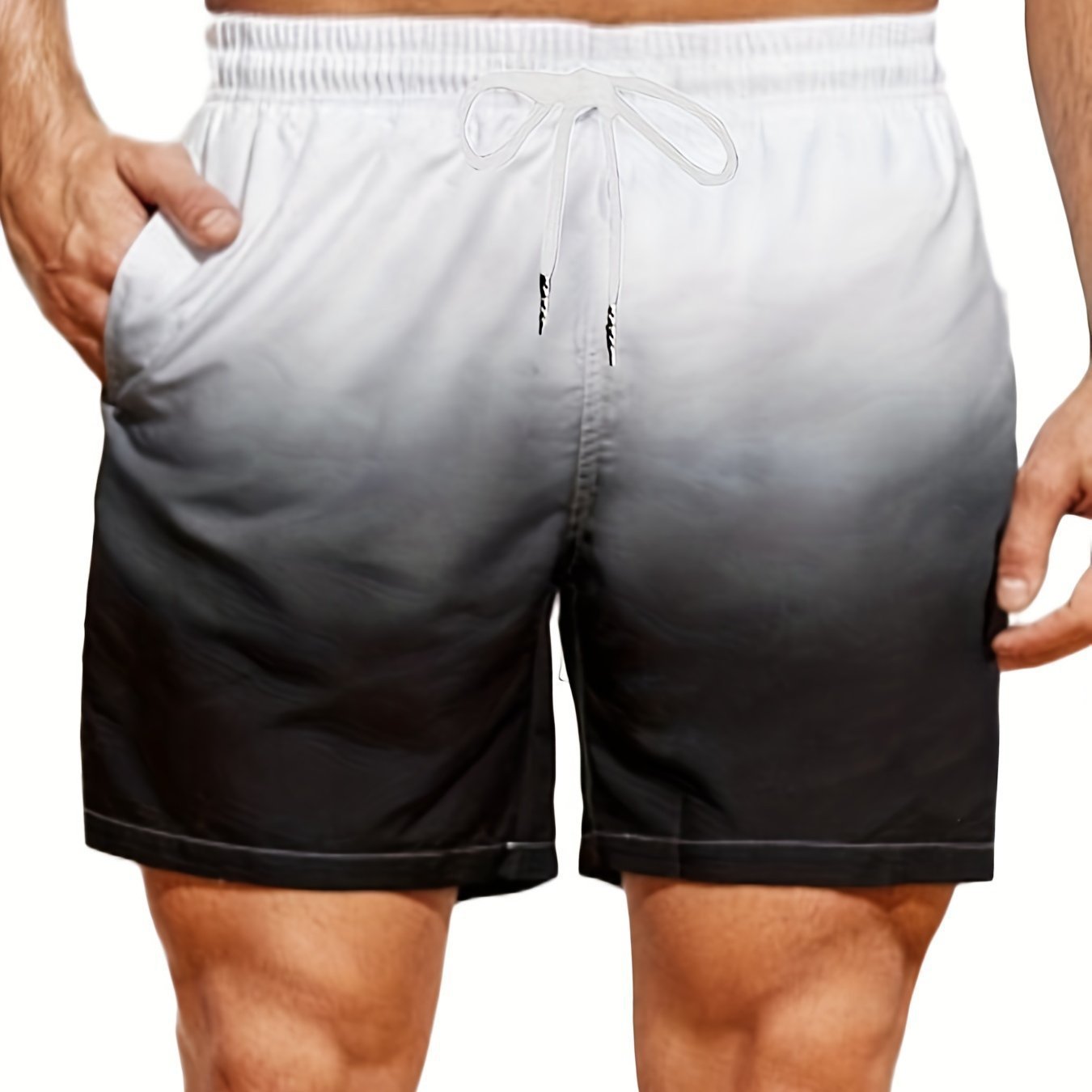 Fashion Gradient Color 3D Digital Printing Men